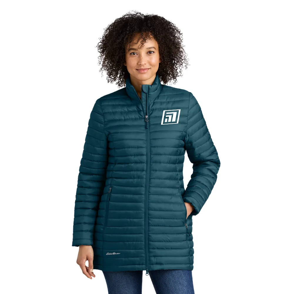 Eddie Bauer(R) Women's Packable Quilted Full-Zip, custom jacket with logo imprint 5