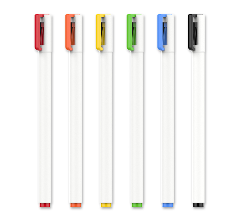 Slender Plastic Pen with Cap 8