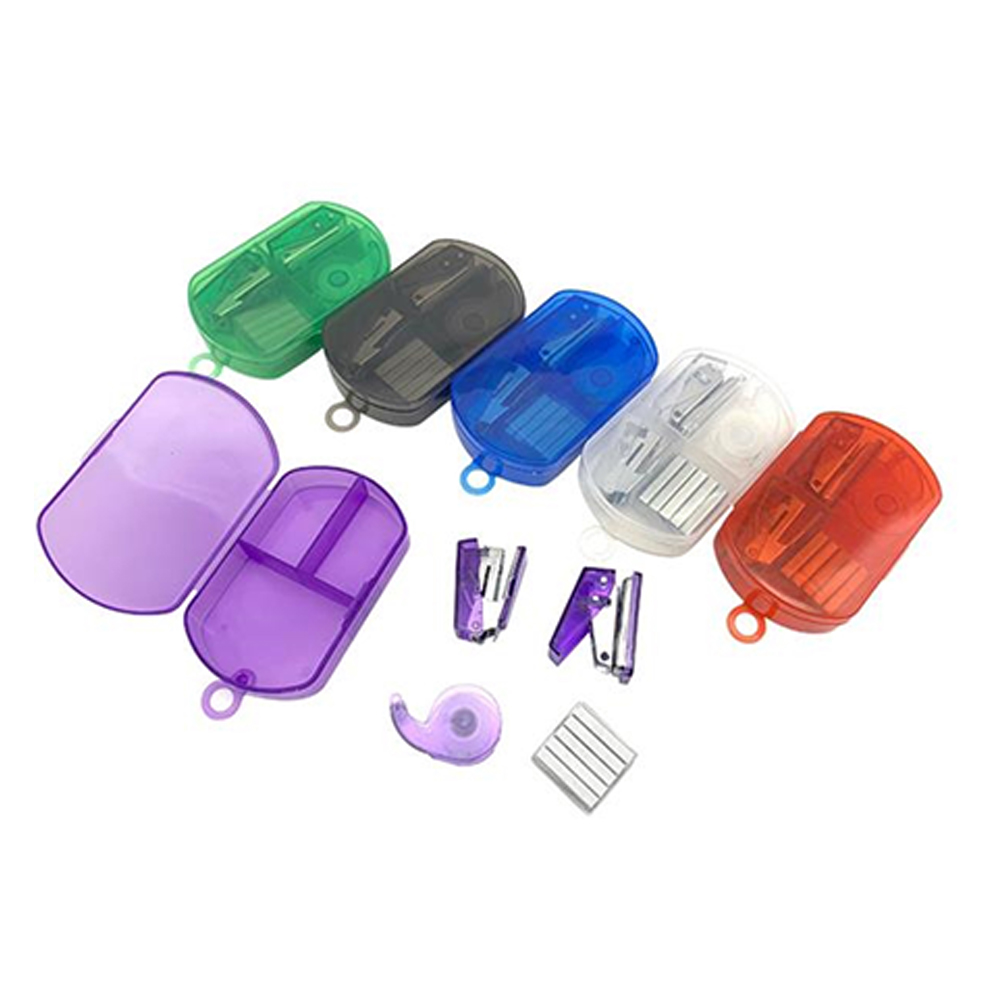 Office Supplies Set Desk Accessories Kits Stapler 4