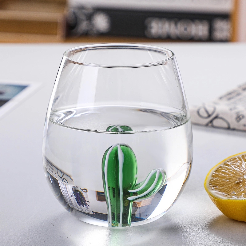 18 OZ 3D Glass Tea Coffee Whisky Drink Gift Cup 9