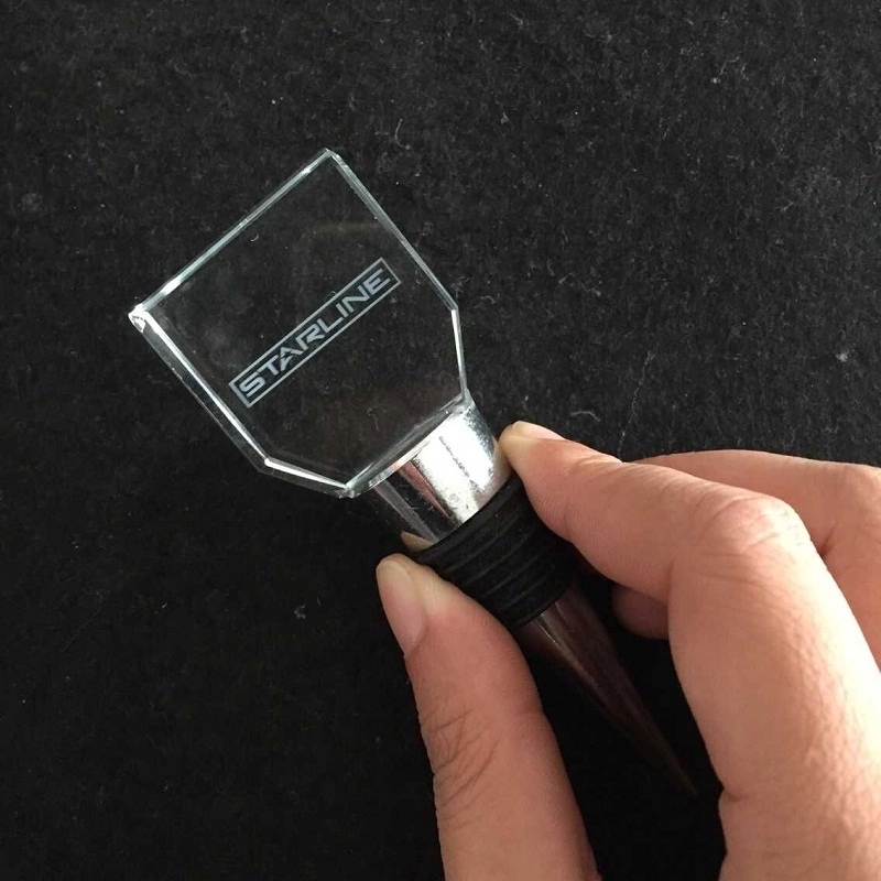 Metal Crystal Wine Stopper For Chateau Decoration 3