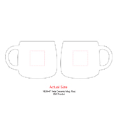 Vida Ceramic Mug 15oz 55