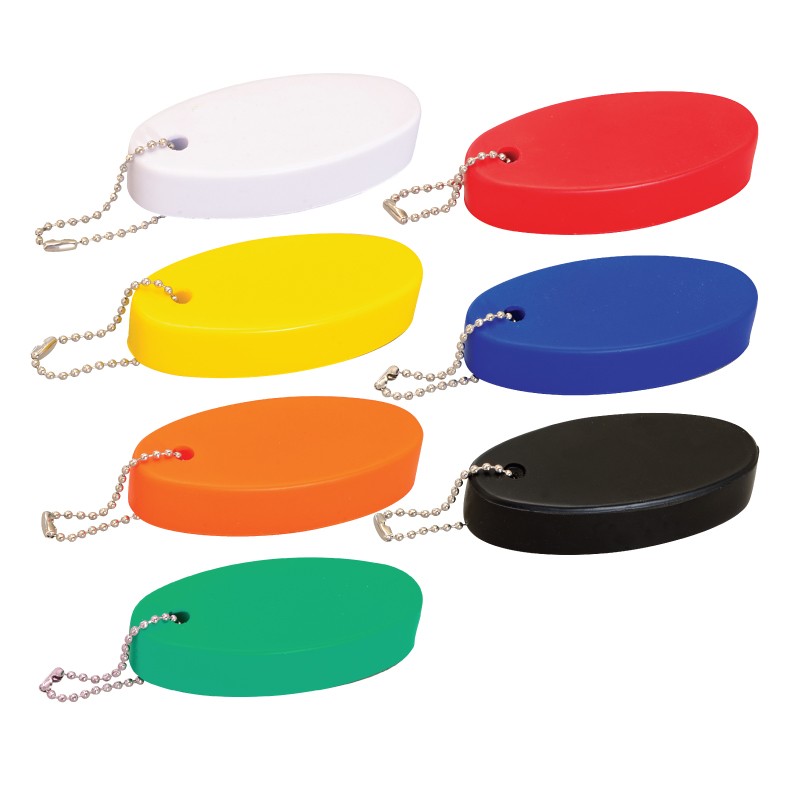 Soft Oval Floater Keychain 6