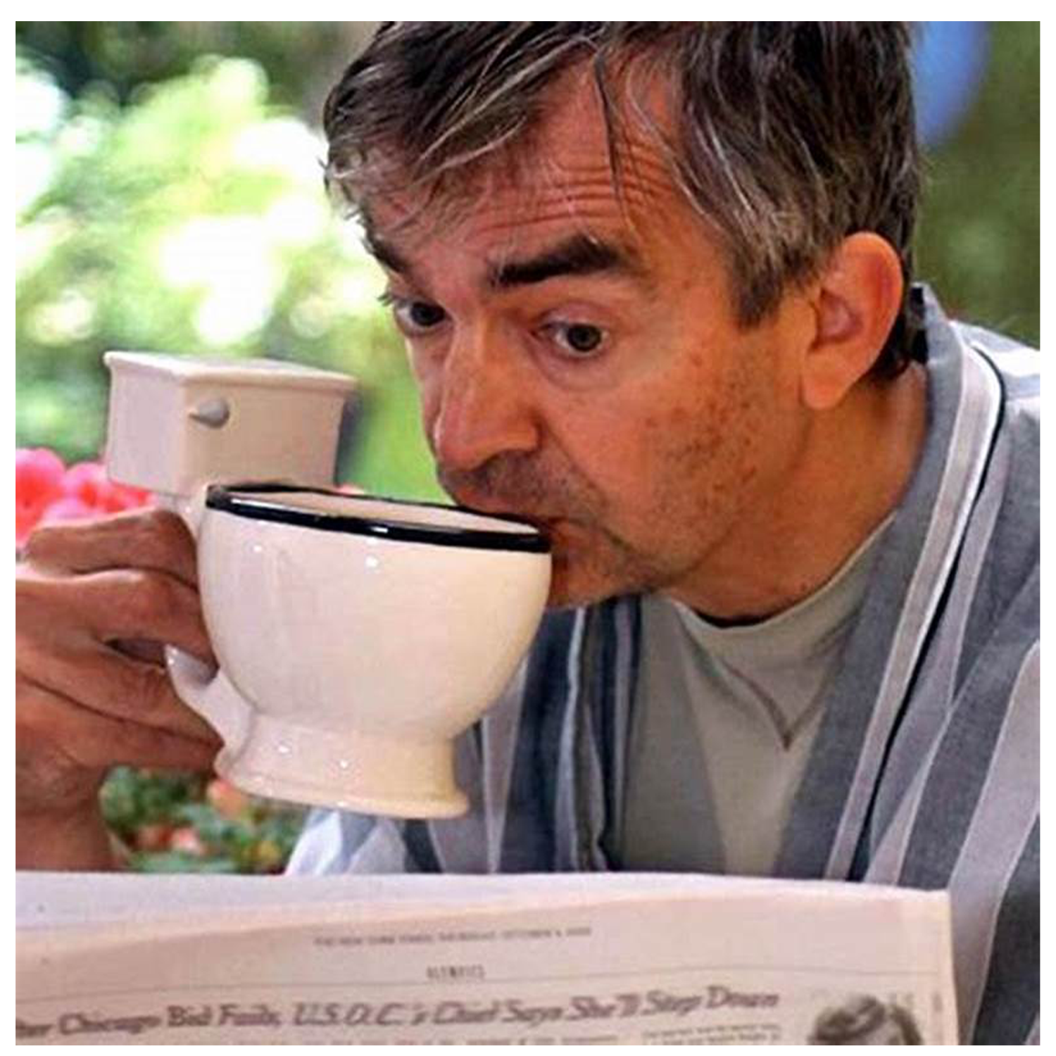 10oz Toilet Shaped Ceramic Mug w/ Handle 7