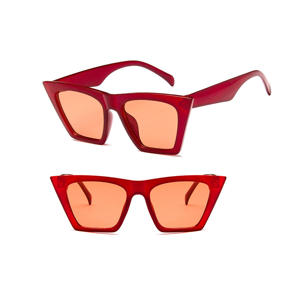 Colorful cat eye retro sunglasses 2