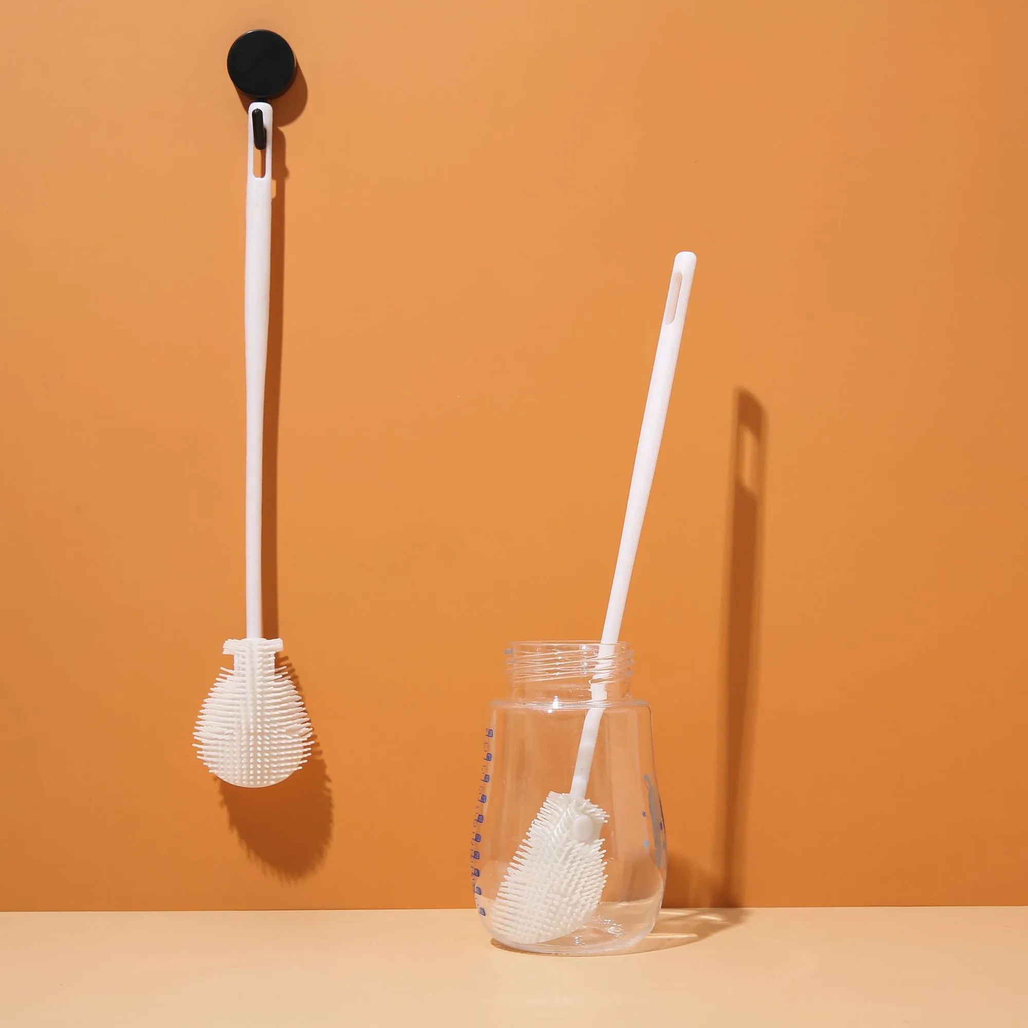 Long-Handled Cup Brush With Logo For Cleaning 3