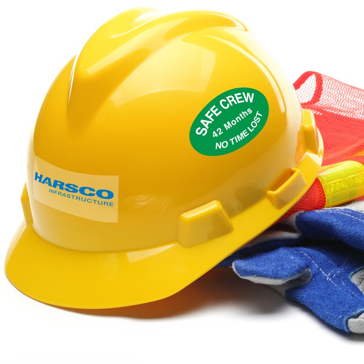 Helmet & Hard Hat Decal 2
