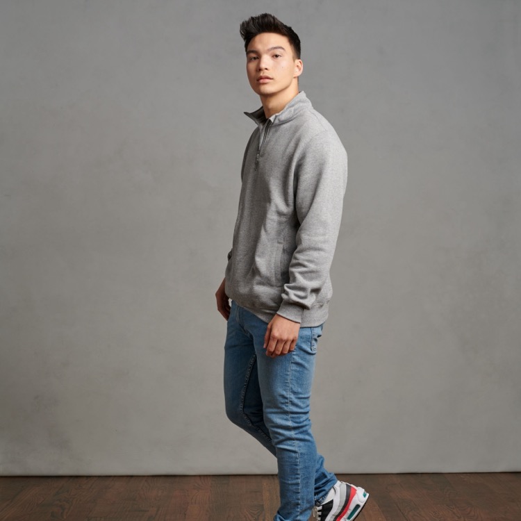 RUSSELL ATHLETIC DRI-POWER® Unisex Quarter-Zip 26