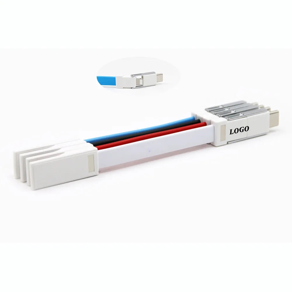 3-in-1 Charging Cable with Keychain 6