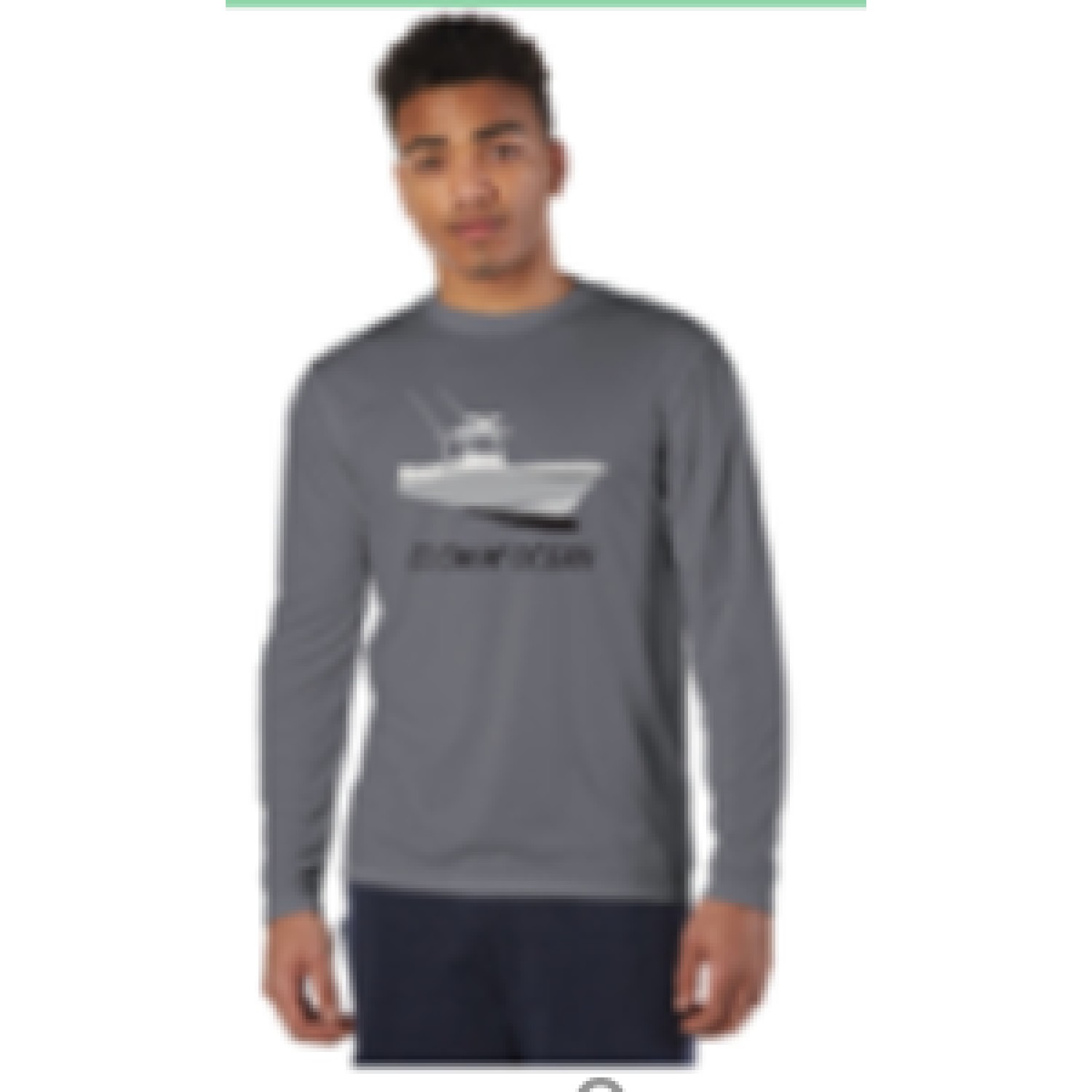 Unisex Long Sleeve T-Shirt - 180G Milk Silk w/ Heat Press 1