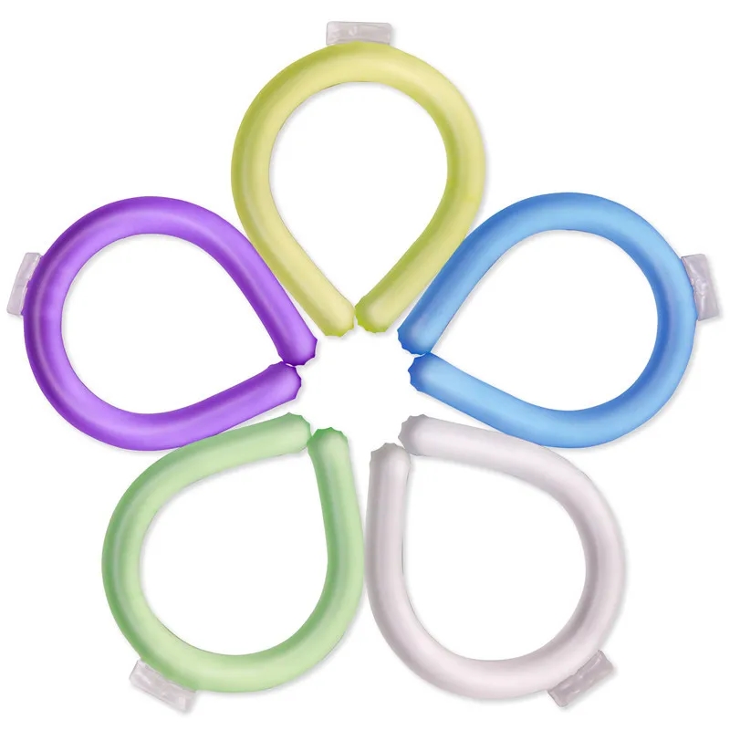 Reusable Wearable Neck Cooling Tube for Summer Outdoor 5