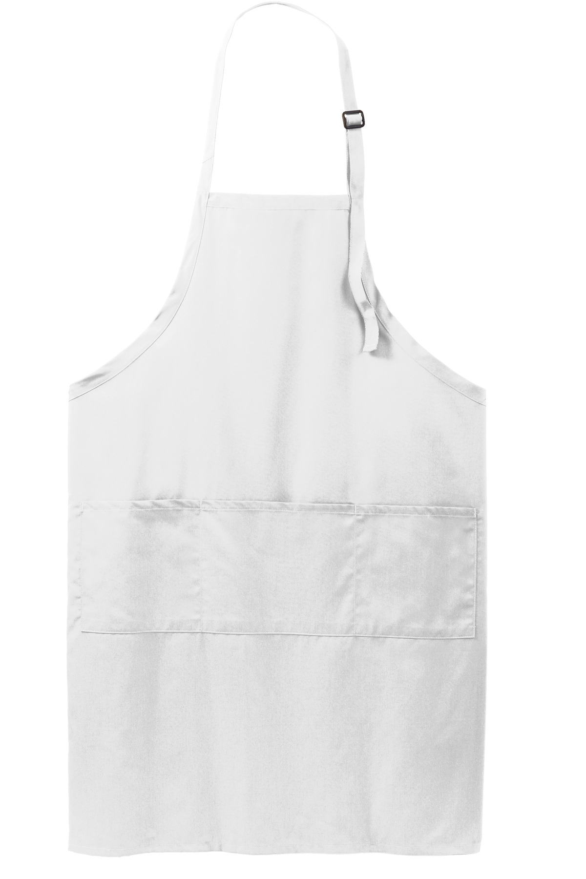 Port Authority Easy Care Extra Long Bib Apron with Stain Release. A700 24