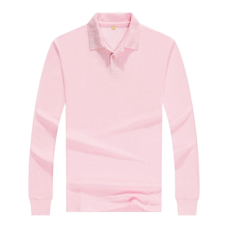 Custom Long-Sleeve Polo Shirts Sweatshirt Tops Pullover 12