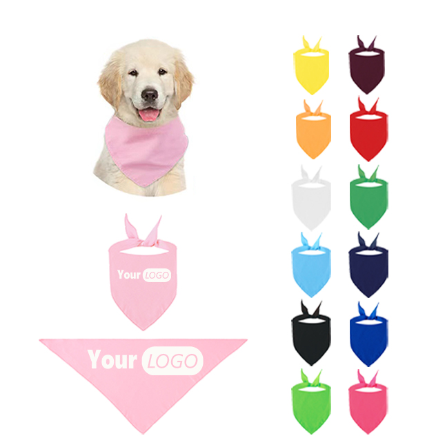 Polyester Breathable Pet Triangle Scarf 15