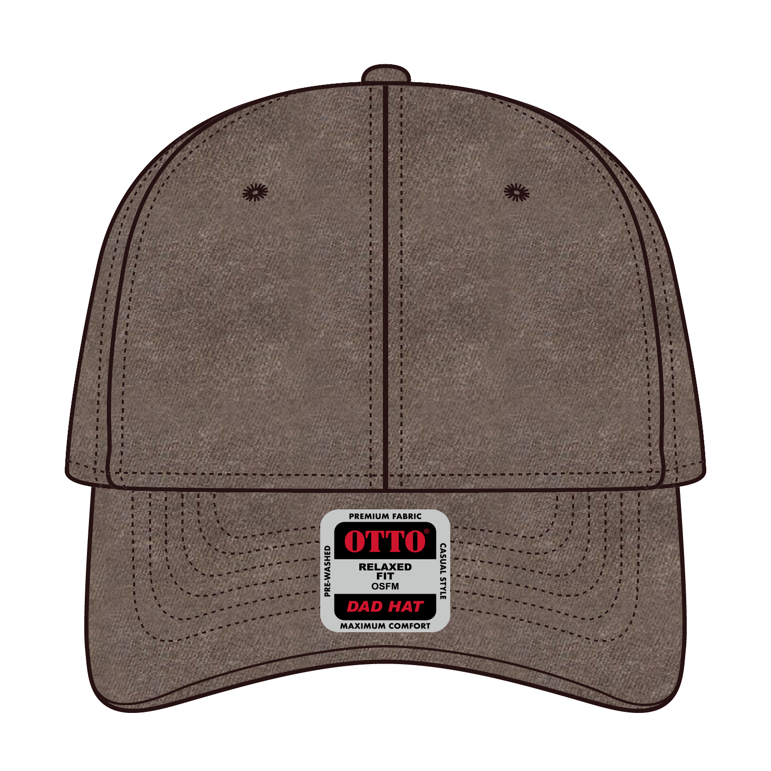 OTTO CAP® 6 Panel Low Profile Dad Hat 46