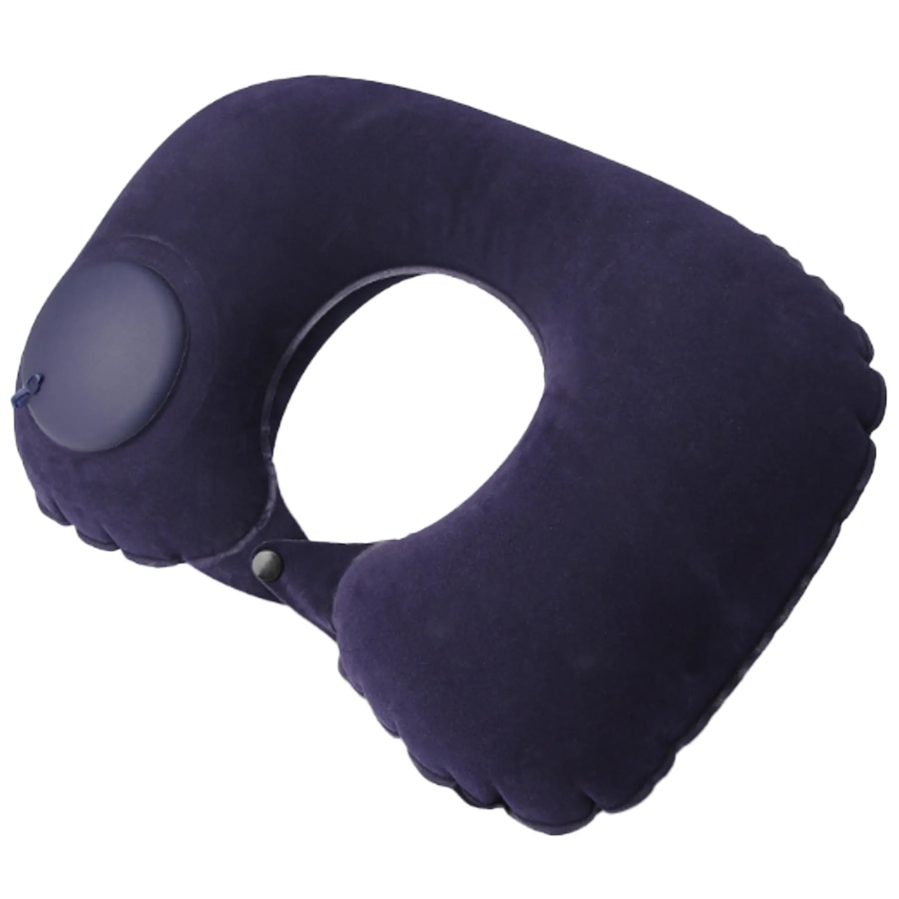 Flocking Inflatable U-shaped PillowPress Portable 3