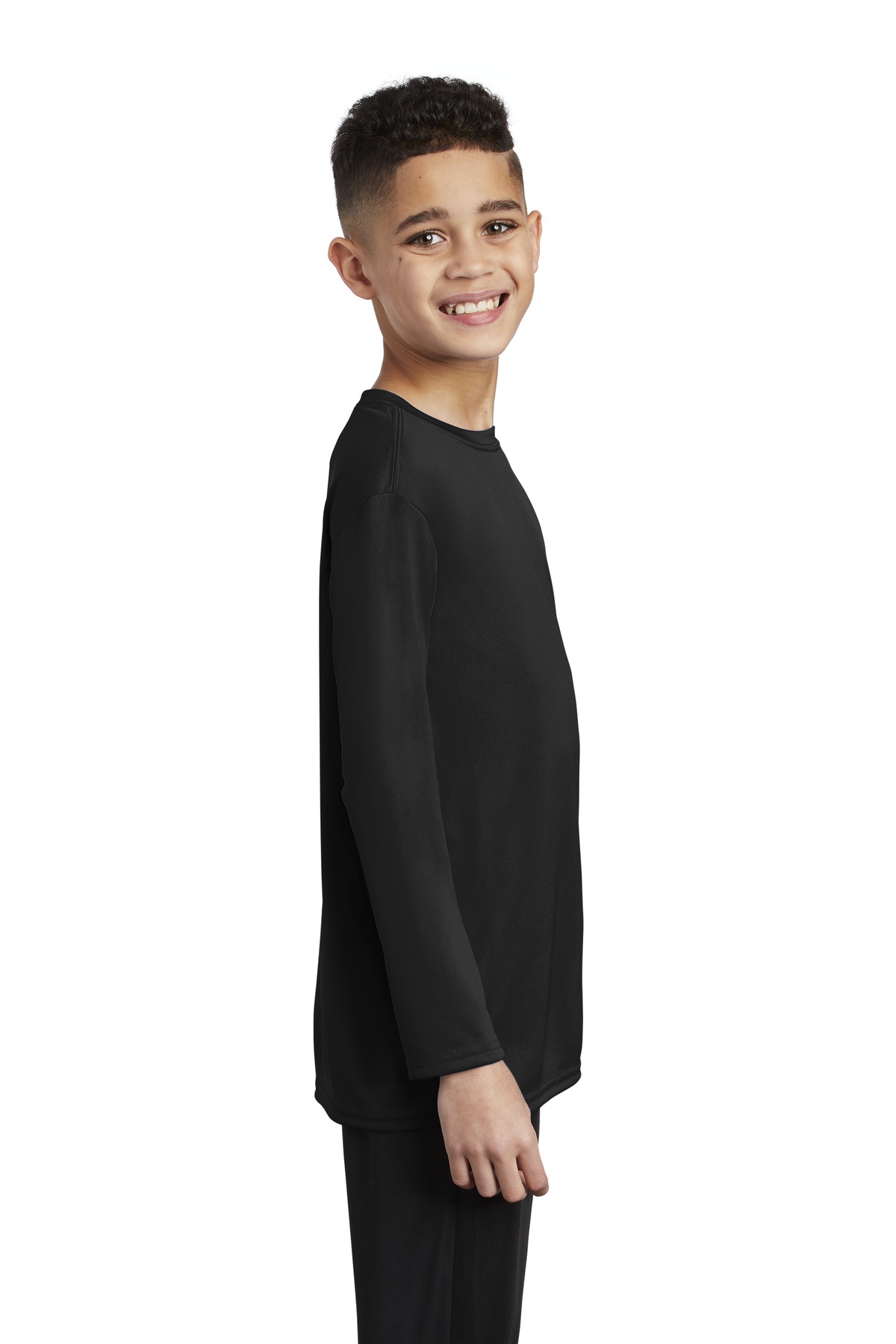 Port & Co Youth Long Sleeve Performance Tee PC380YLS 41