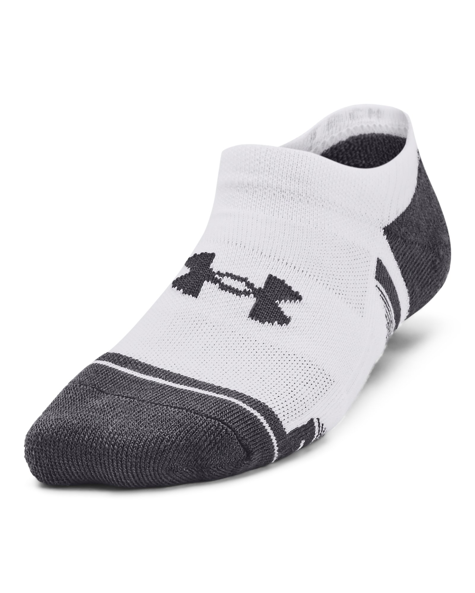 UA Performance Tech Kids' 3-Pack No Show Socks 2