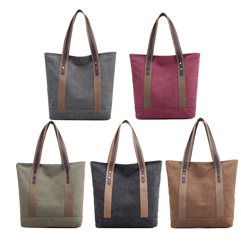 Canvas Tote Handbags, custom tote bag with logo imprint 2