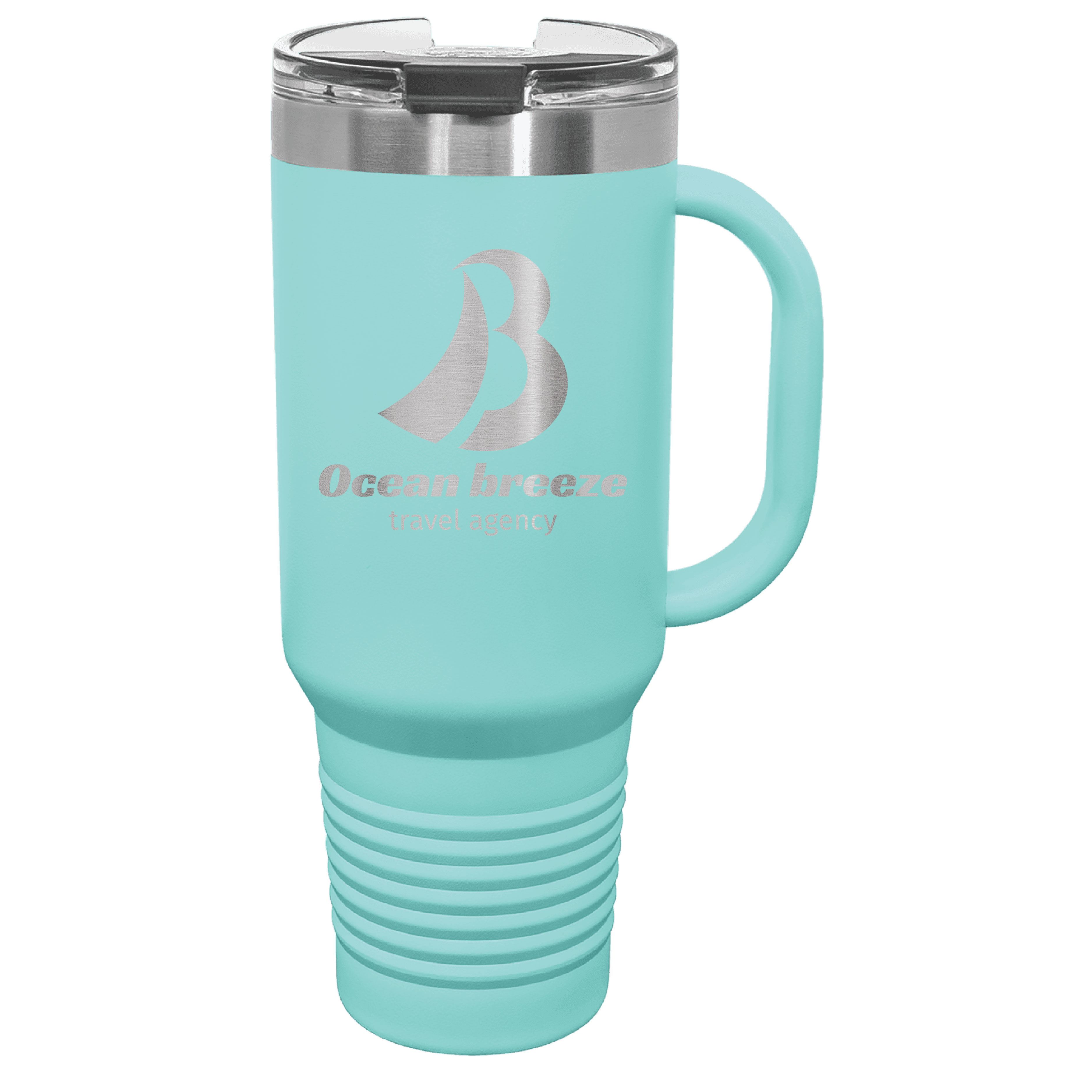 Polar Camel 40oz Stainless Steel Travel Mugs w/ Snap Lids 20