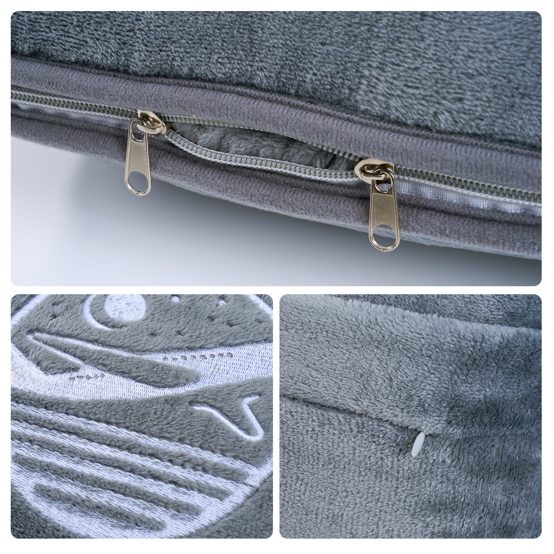 Plush Flannel Travel Blanket & Pillow Combo 9