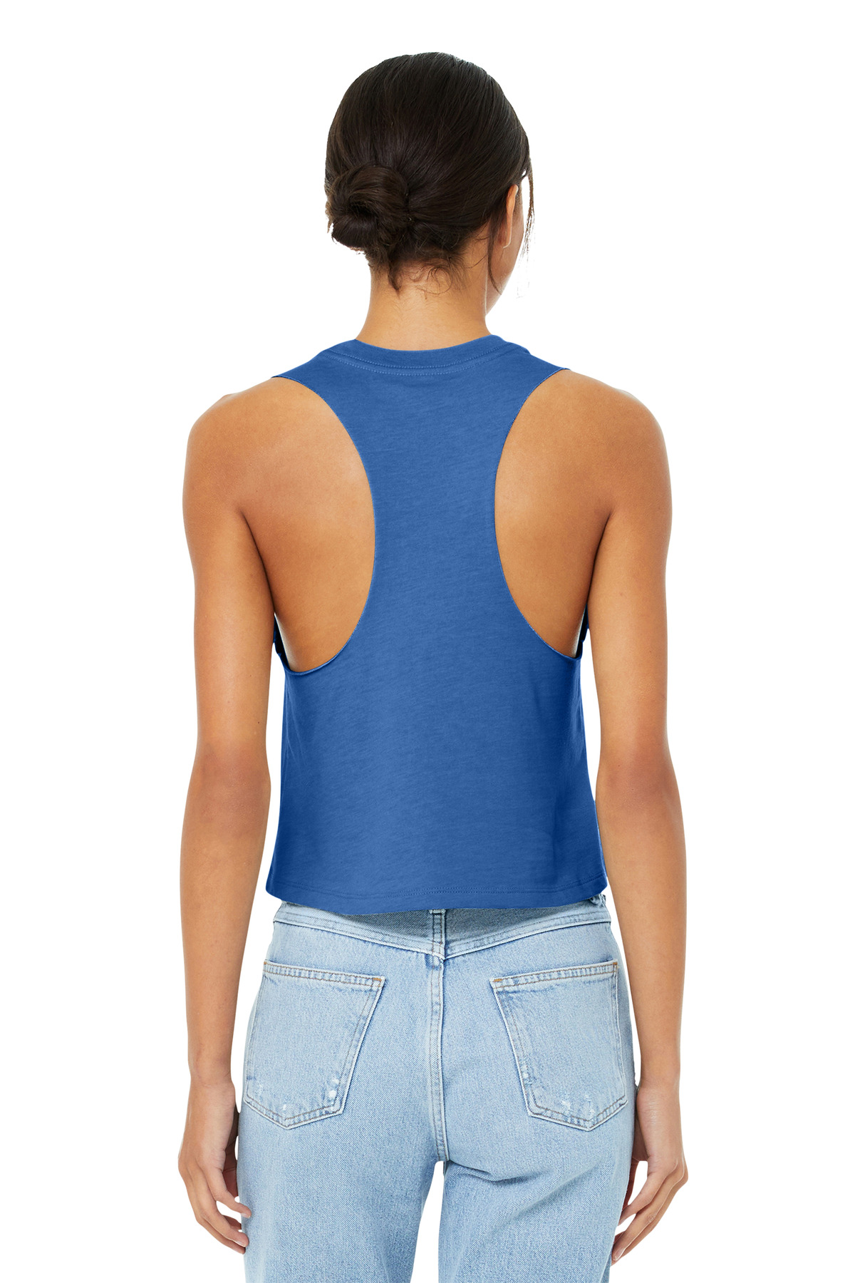 BELLA+CANVAS Women's Racerback Cropped Tank. BC6682 20