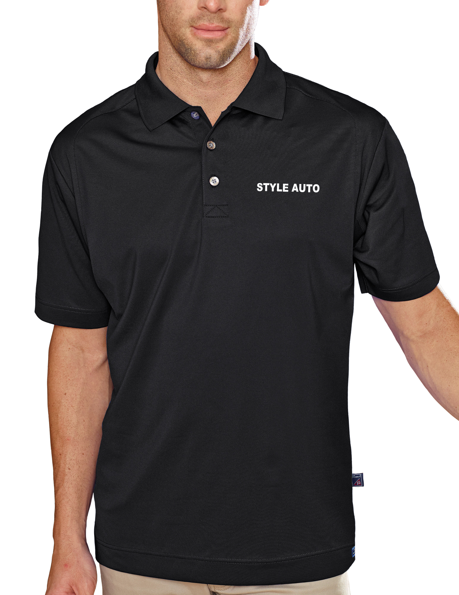Men's Style-Auto Hybrid Cooler Polo Shirt 13