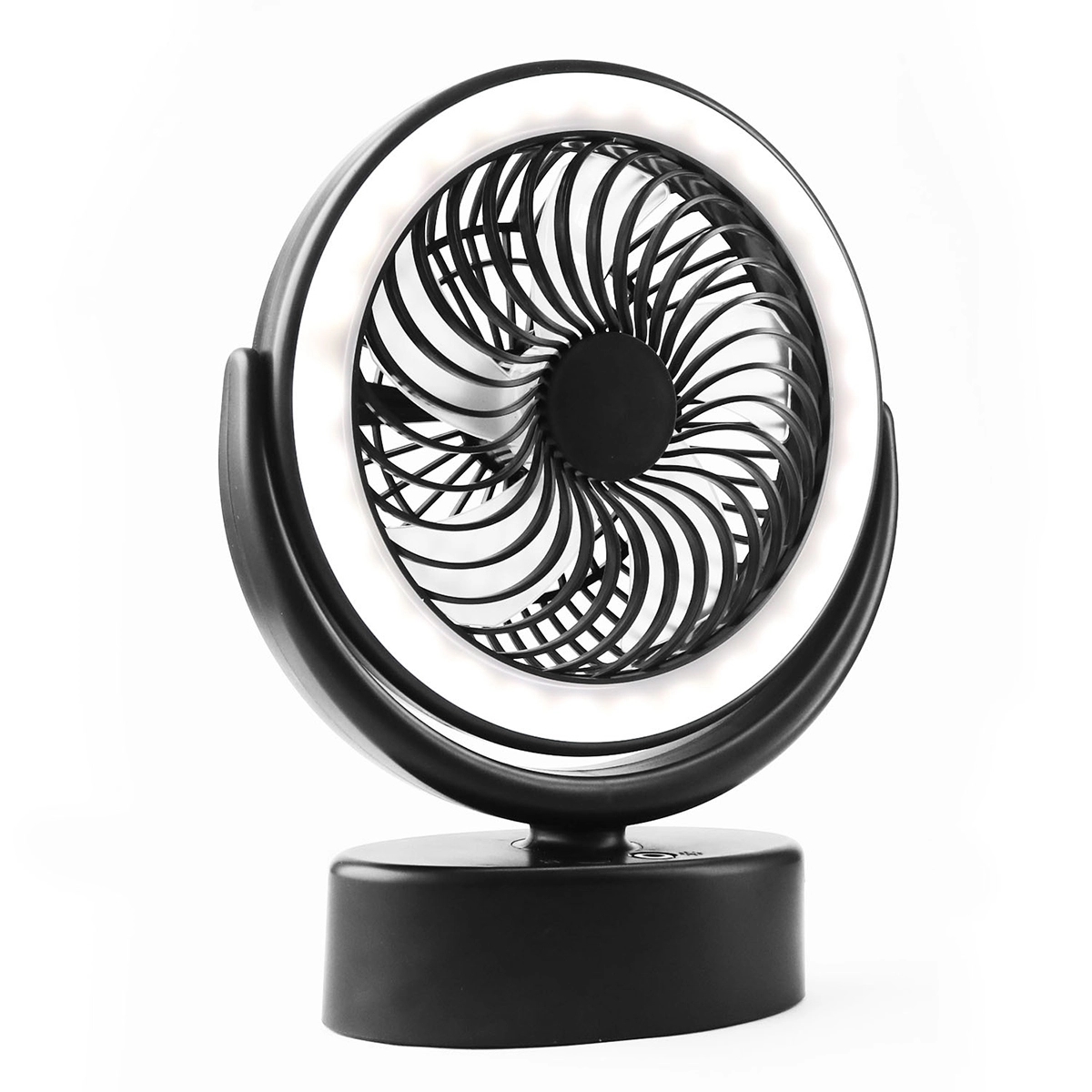 Portable Camping Fan With Led Lantern 2