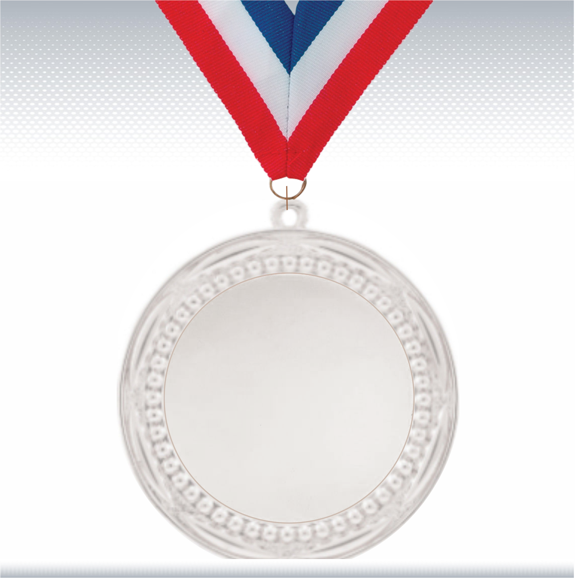 2 3/4" Bead Medal w/ 2" Insert 2