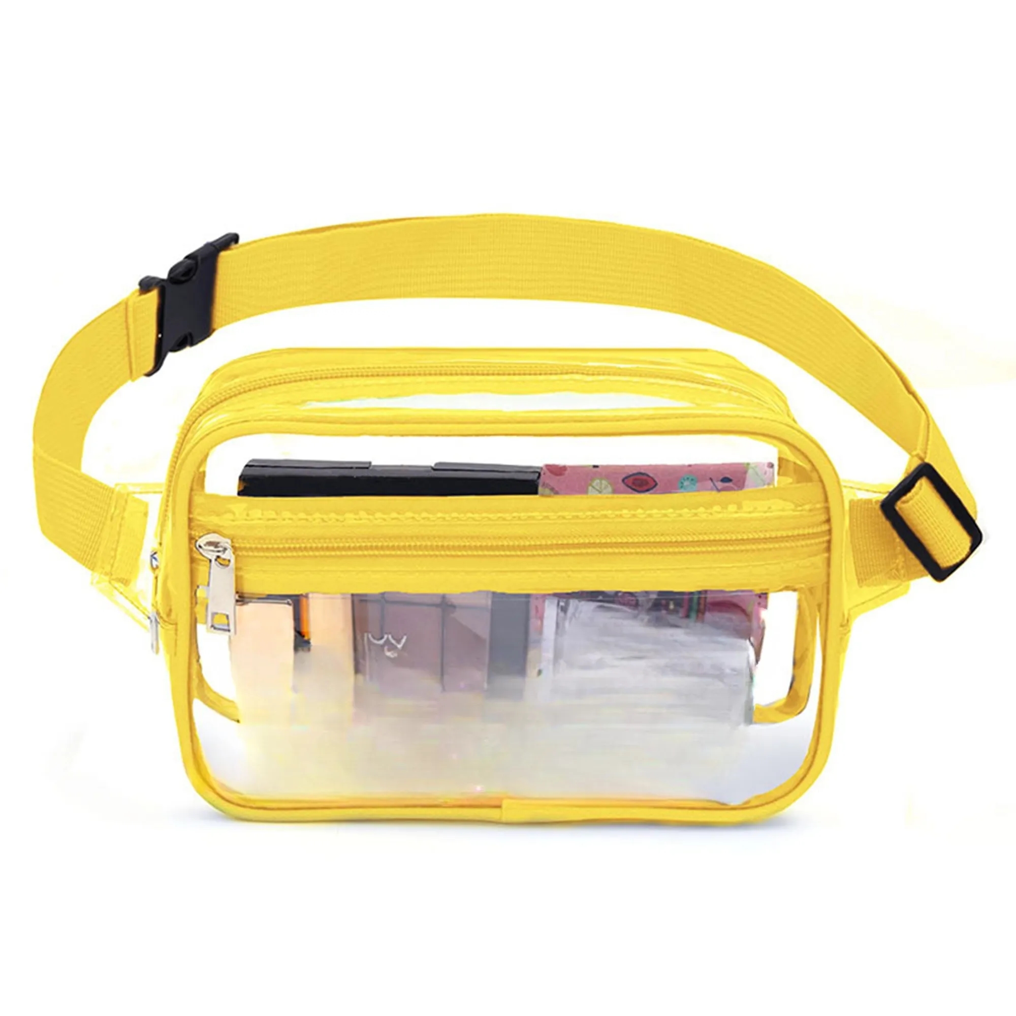 Clear Crossbody Bag with Adjustable Shoulder Strap 8