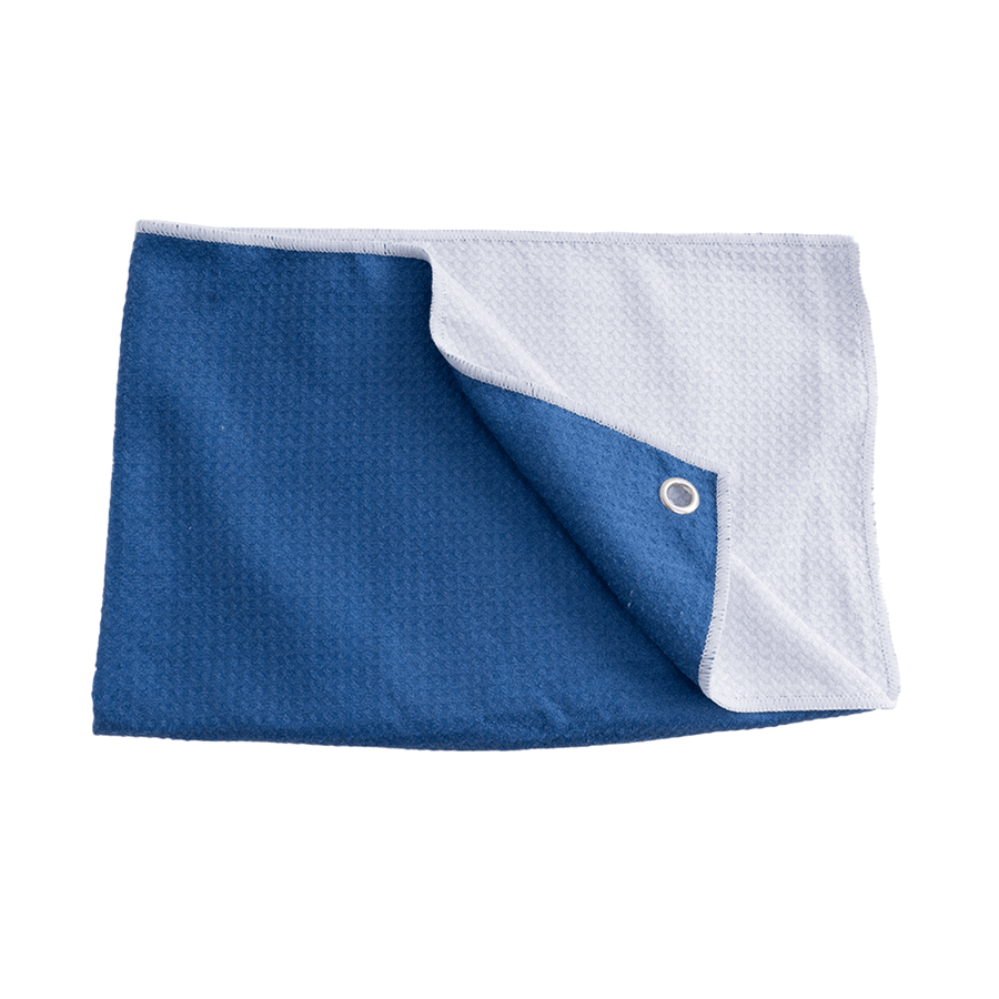 Sublimation Waffle Golf Towel with Grommet & Carabiner - 12" 5