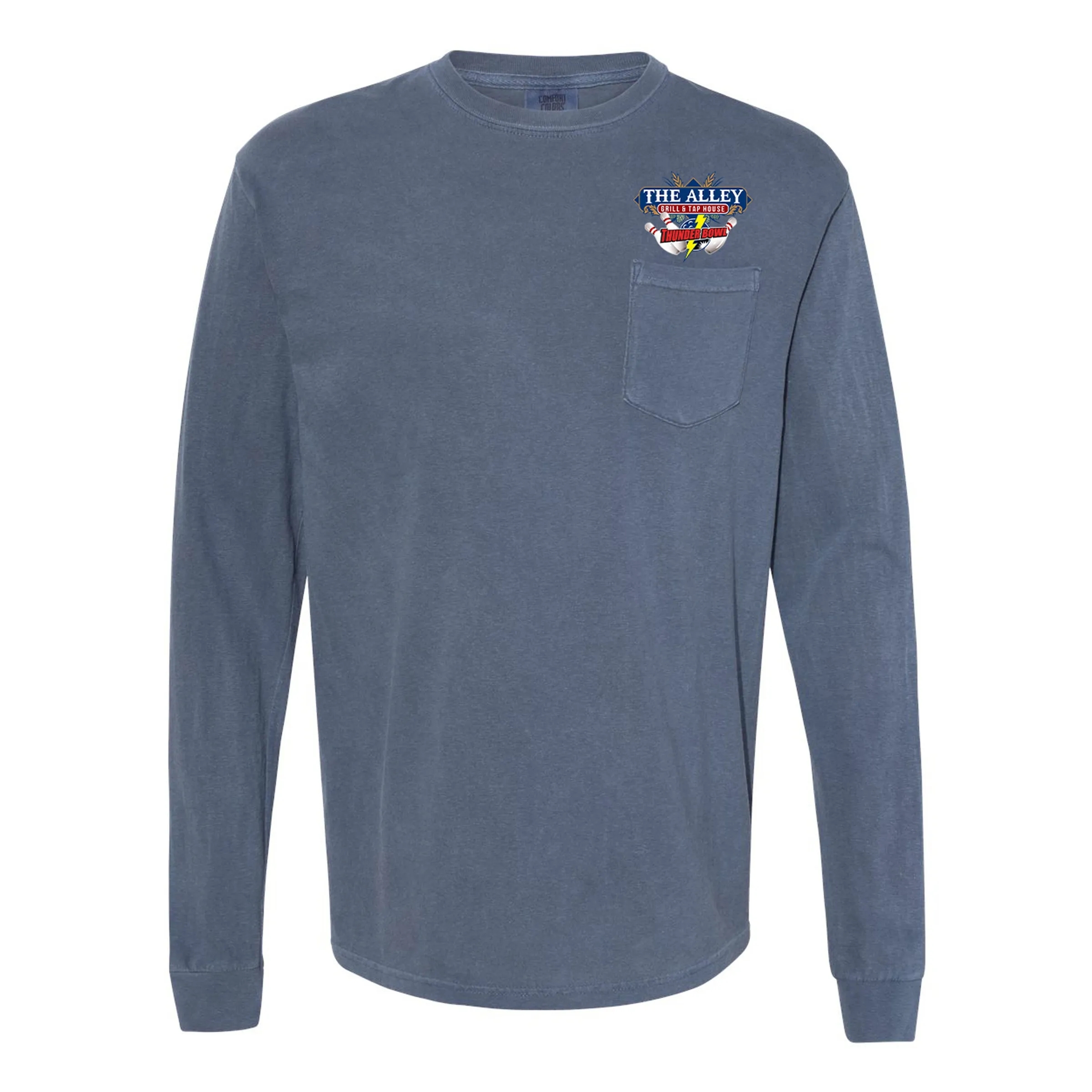 COMFORT COLORS ADULT 6.1 OZ LONG-SLEEVE POCKET T-SHIRT 30