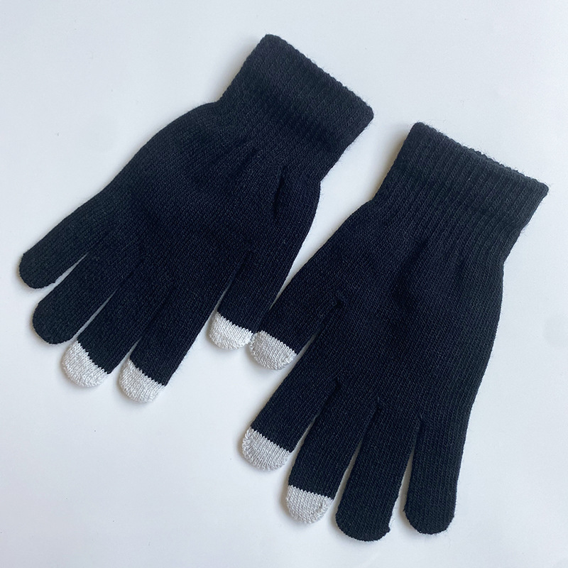 Touch Screen Knitted Gloves 1