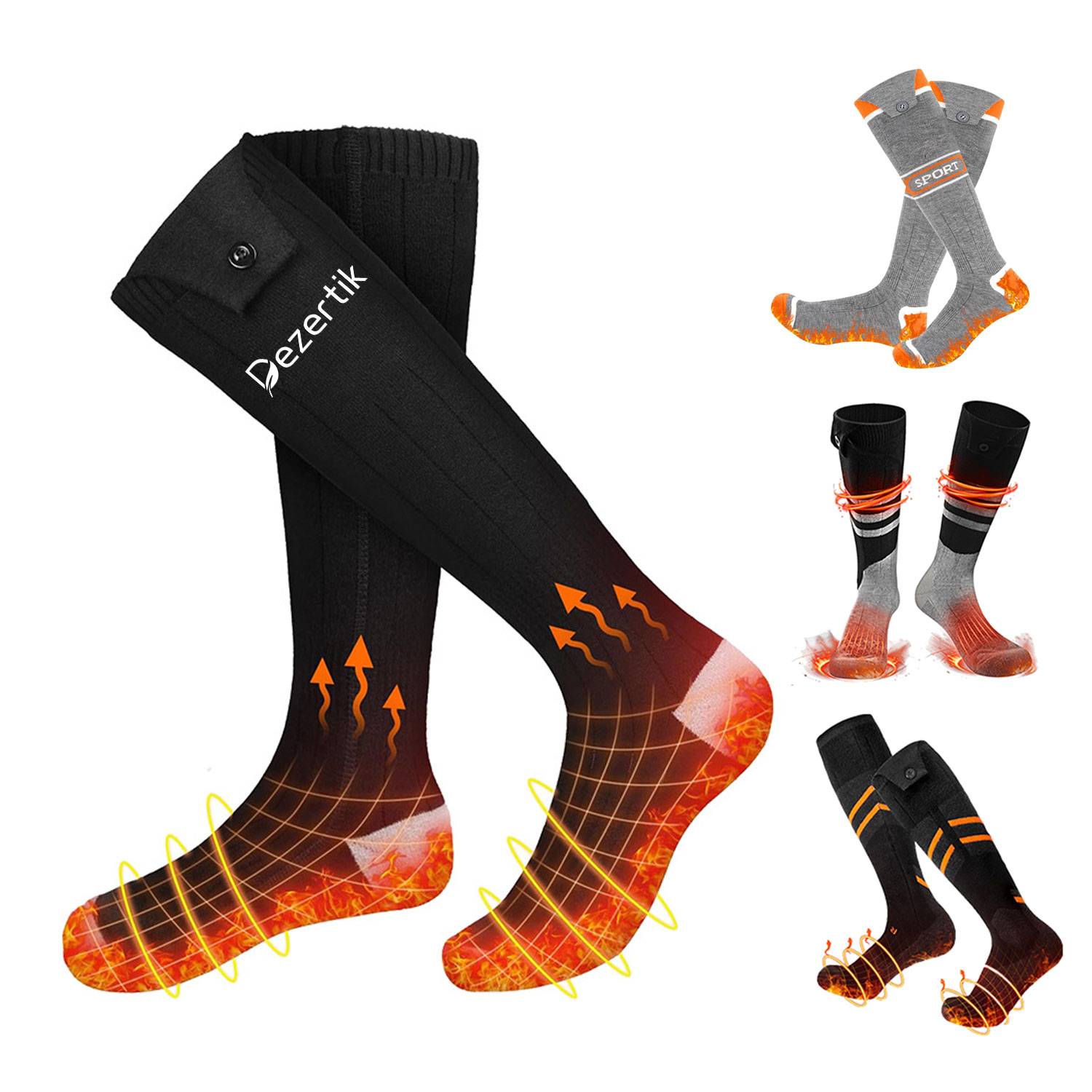 Smart Charging Heated Socks 2