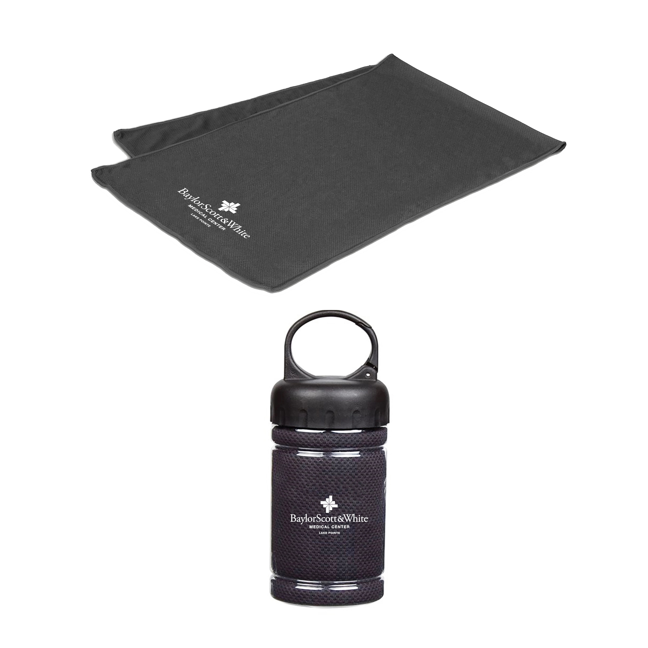 COOLING TOWEL IN CARABINER CASE 8