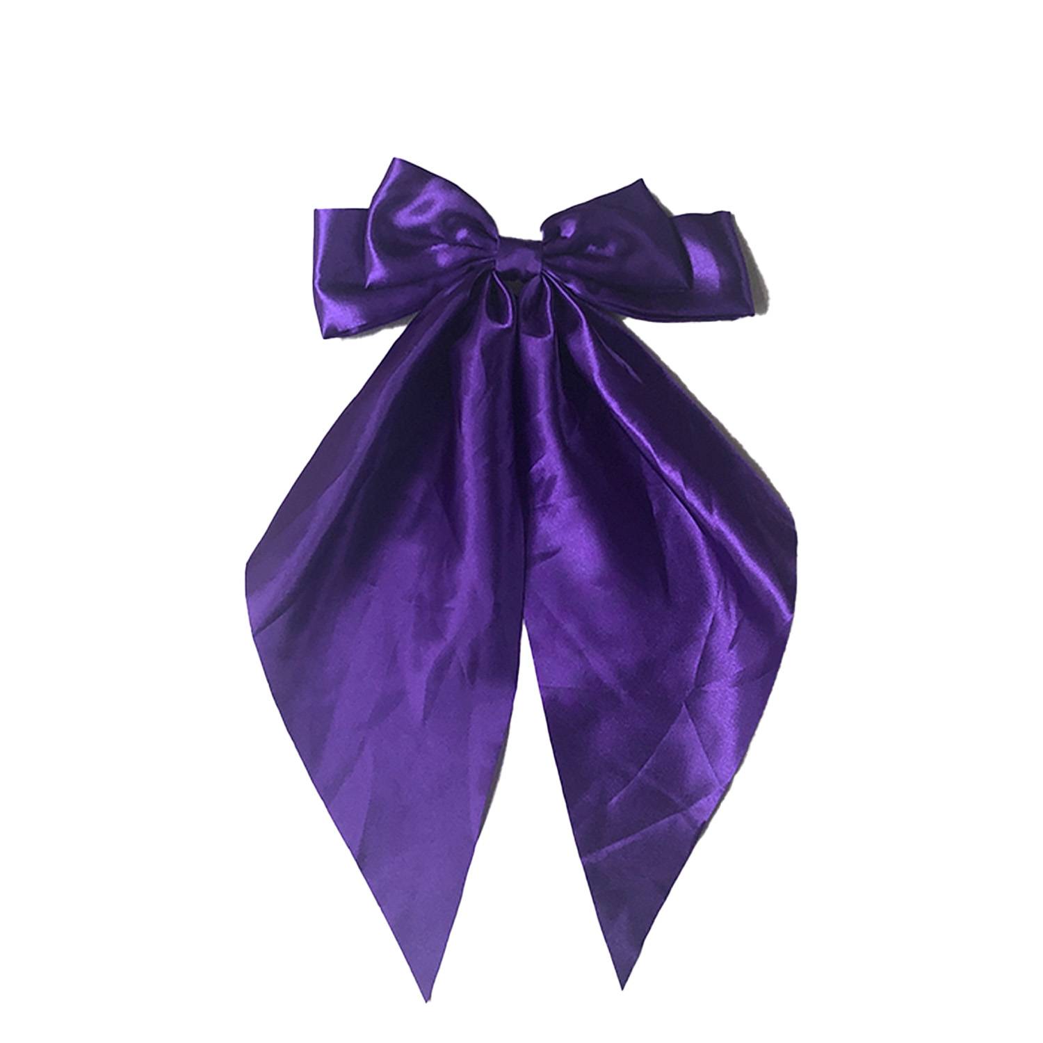 Women Long Bow Hair Clip 10