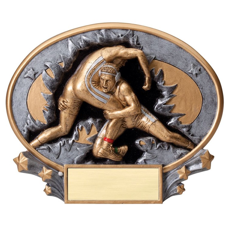 Wrestling - Xplosion Oval Resin Award 1