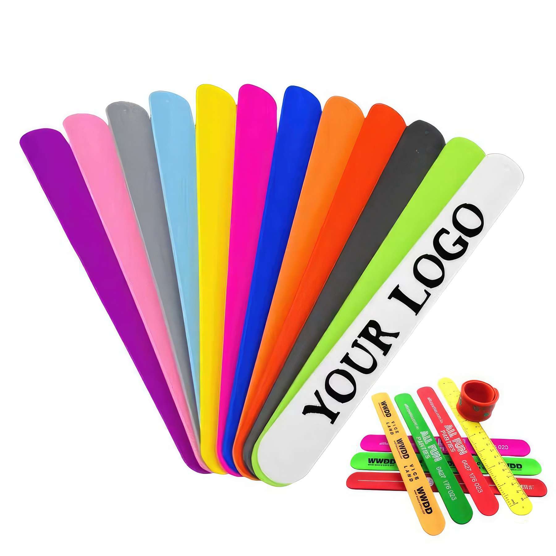 Custom Silicone Slap Bracelet 1