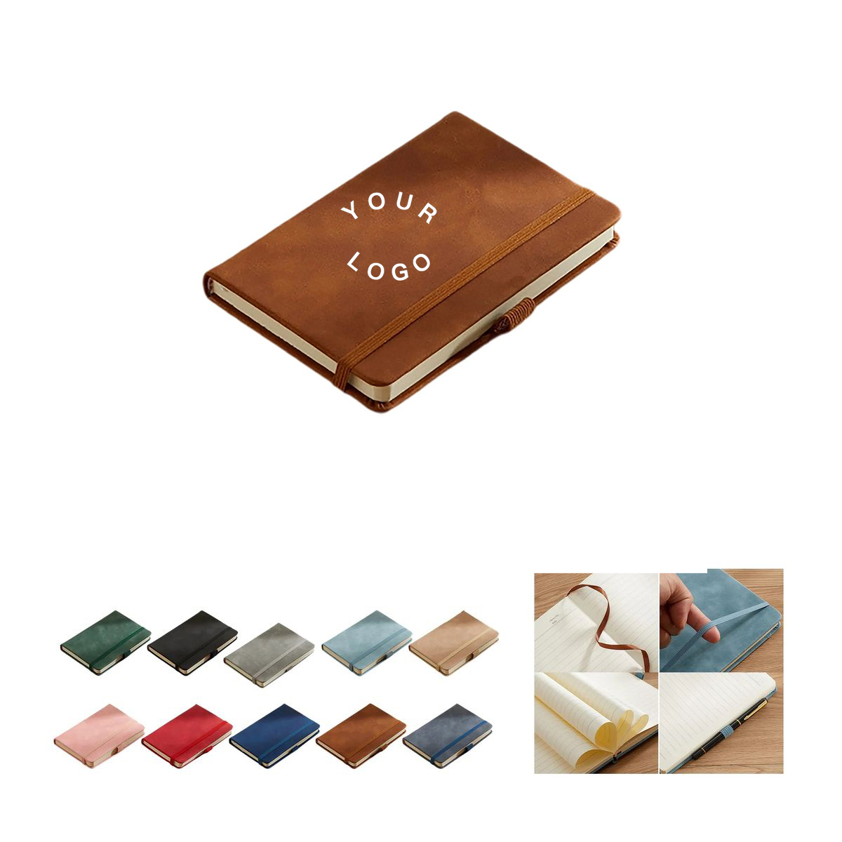 Compact Writing Notebook with Closure 4
