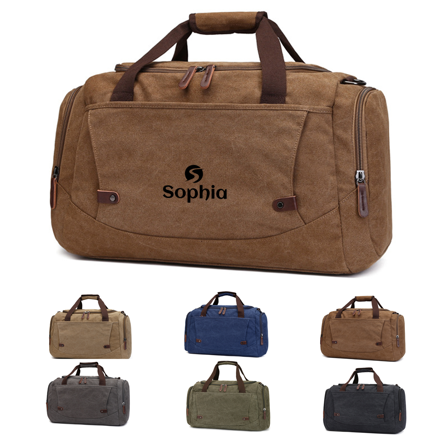 Canvas Duffle Bag For Travel 2
