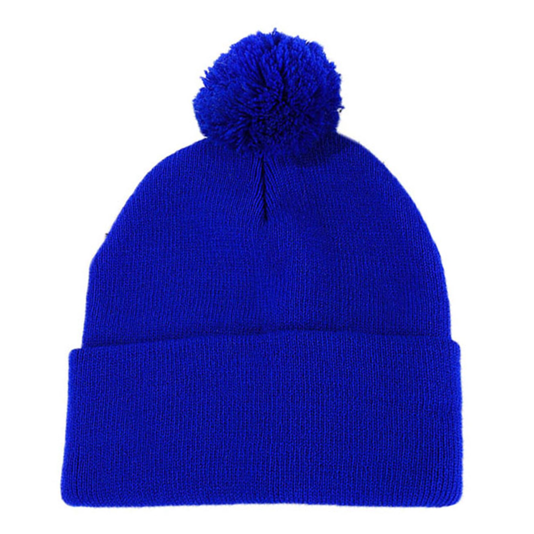 Pom Knit Hat 2