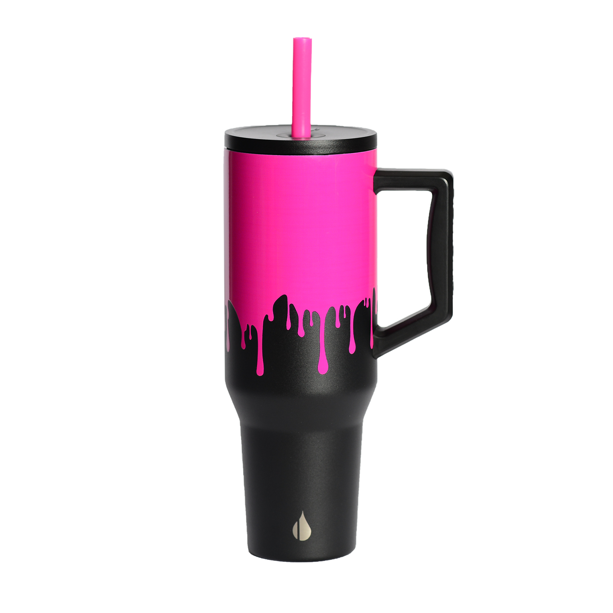 Elemental® Commuter 40oz Stainless Steel Tumbler with Handle and Straw 12