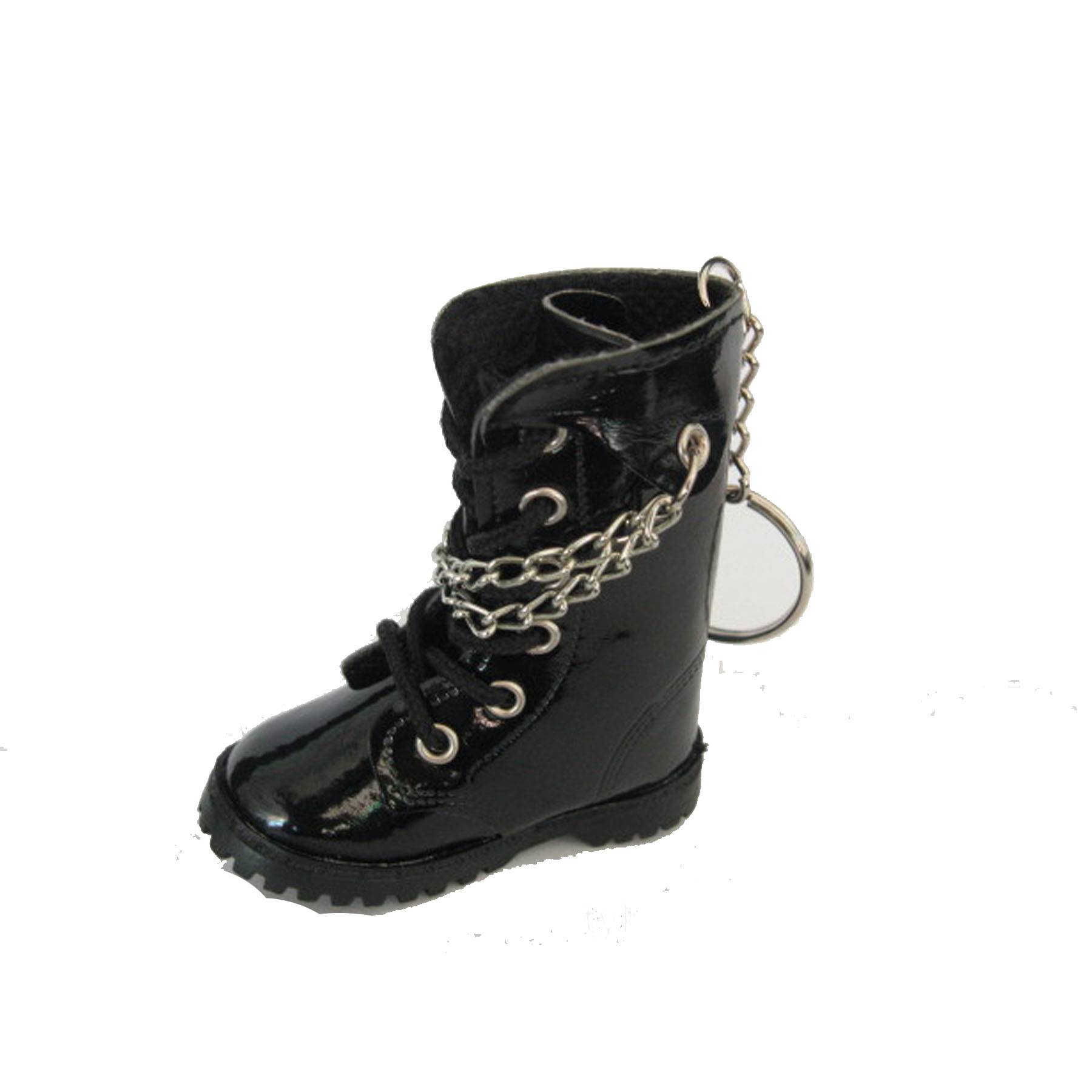 PU Leather boot keychain 6