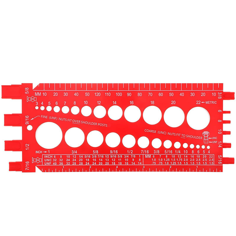 Custom Nut Bolt Thread Gauge Measurement Tool 6
