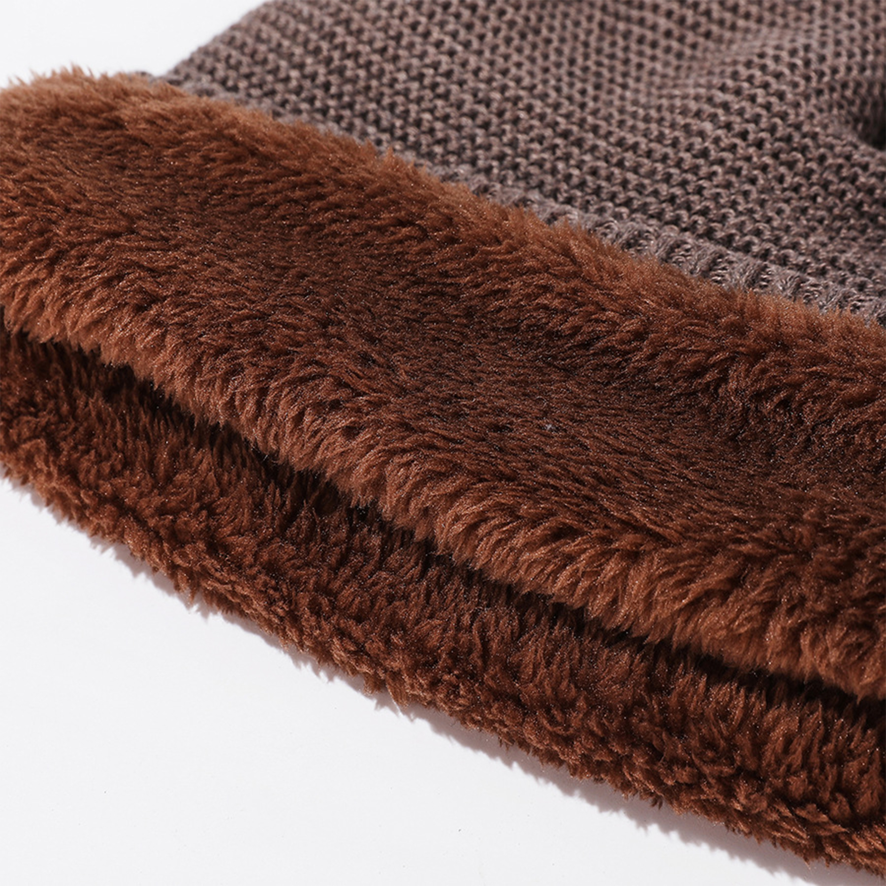 Fleece and thickened warm ear protection cap 3