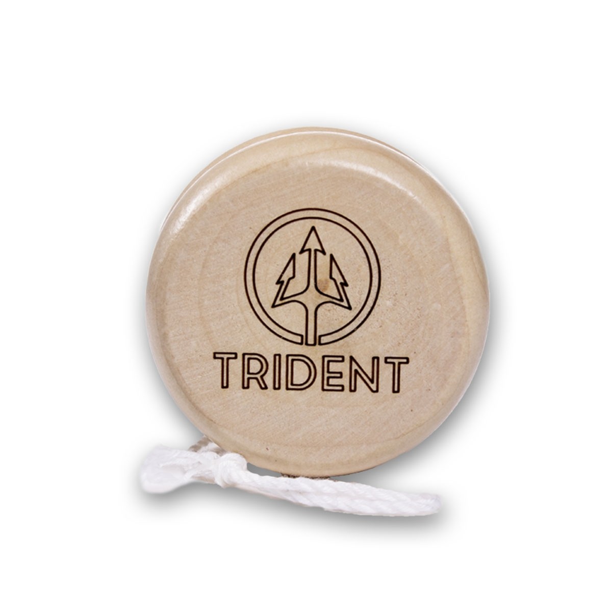 2 1/2" Pad Printed Wooden Yoyo