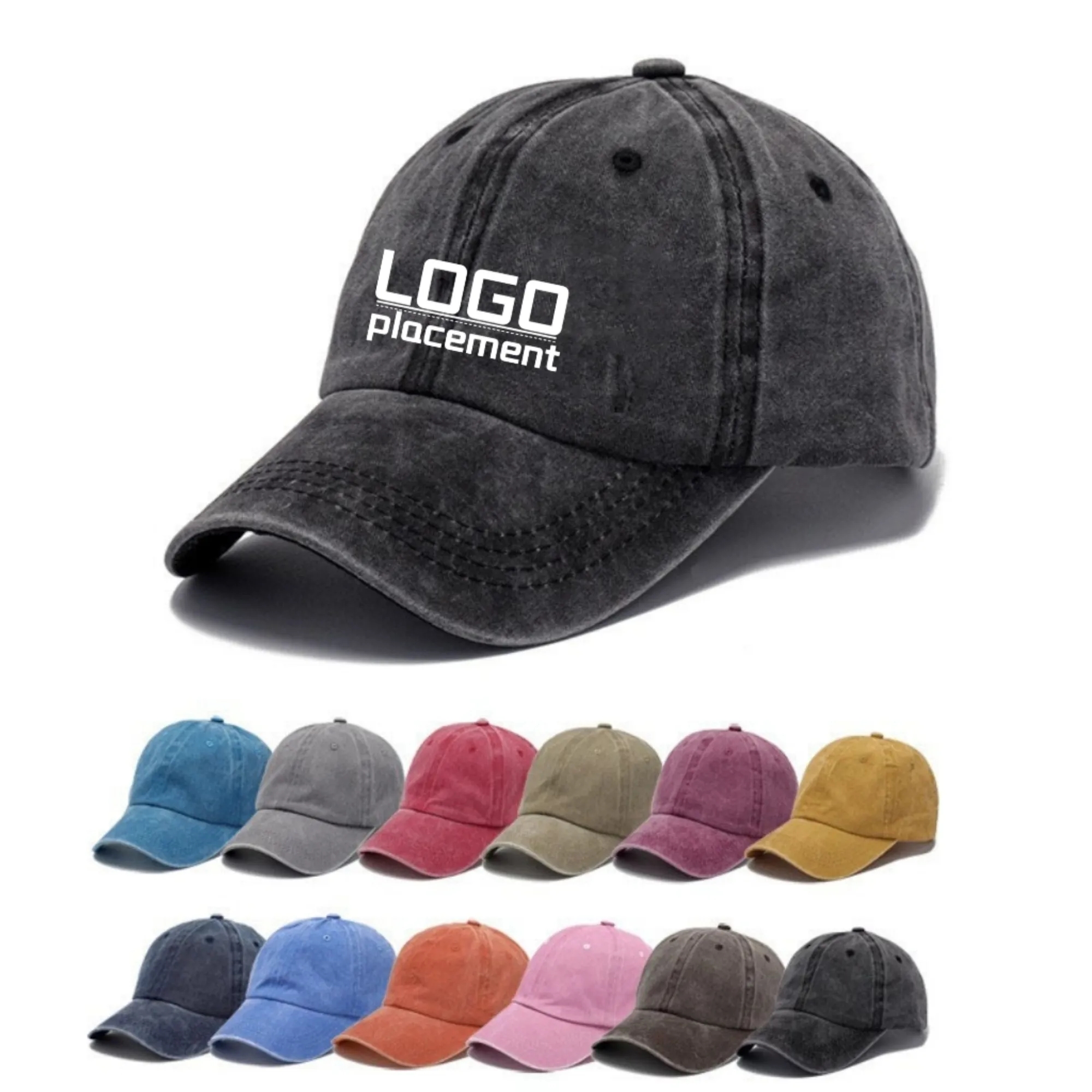 Vintage Denim Baseball Hat