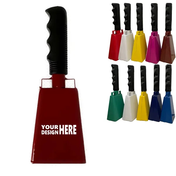 Handheld Cow Bell Noise Makers 1