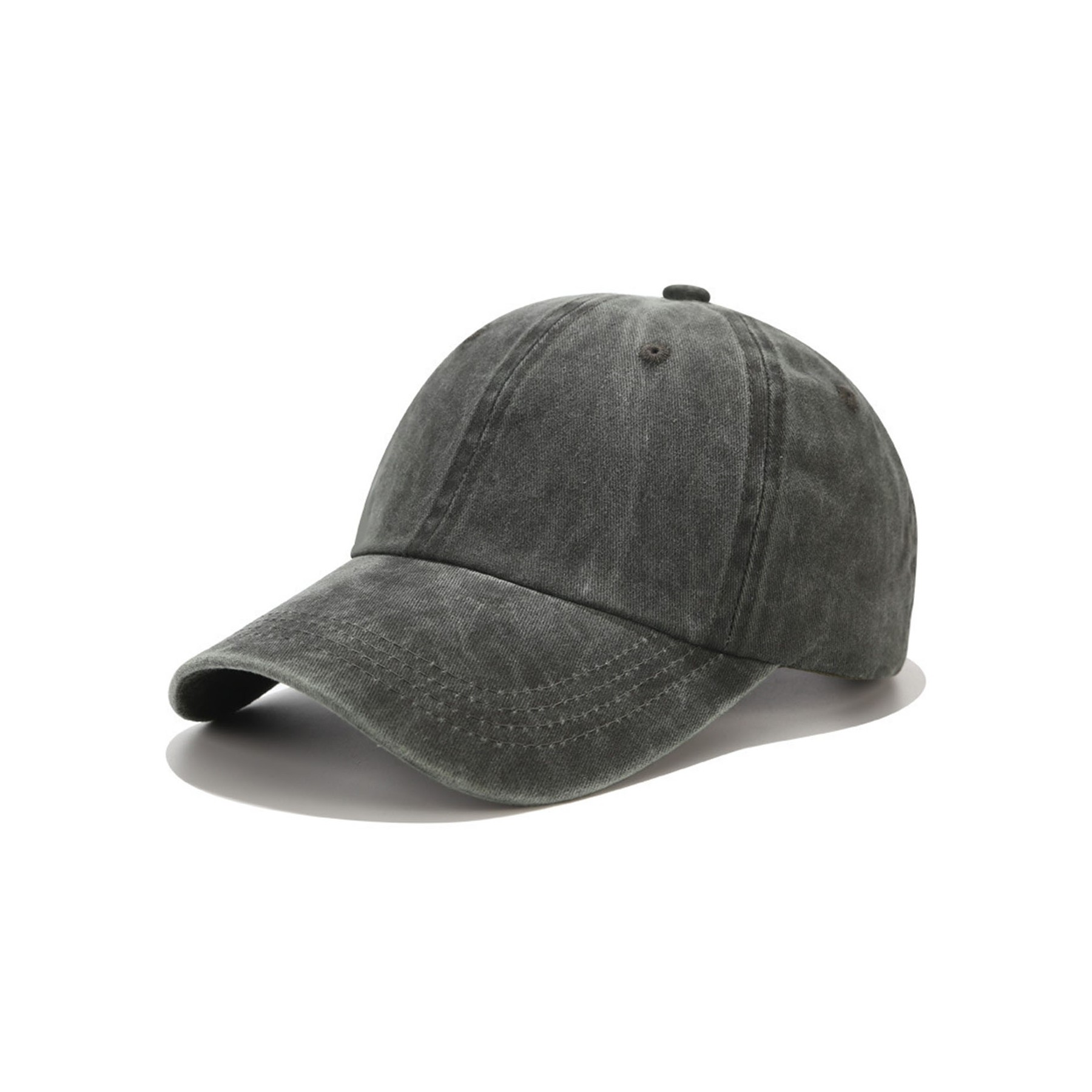 Washed Denim Baseball Cap 10