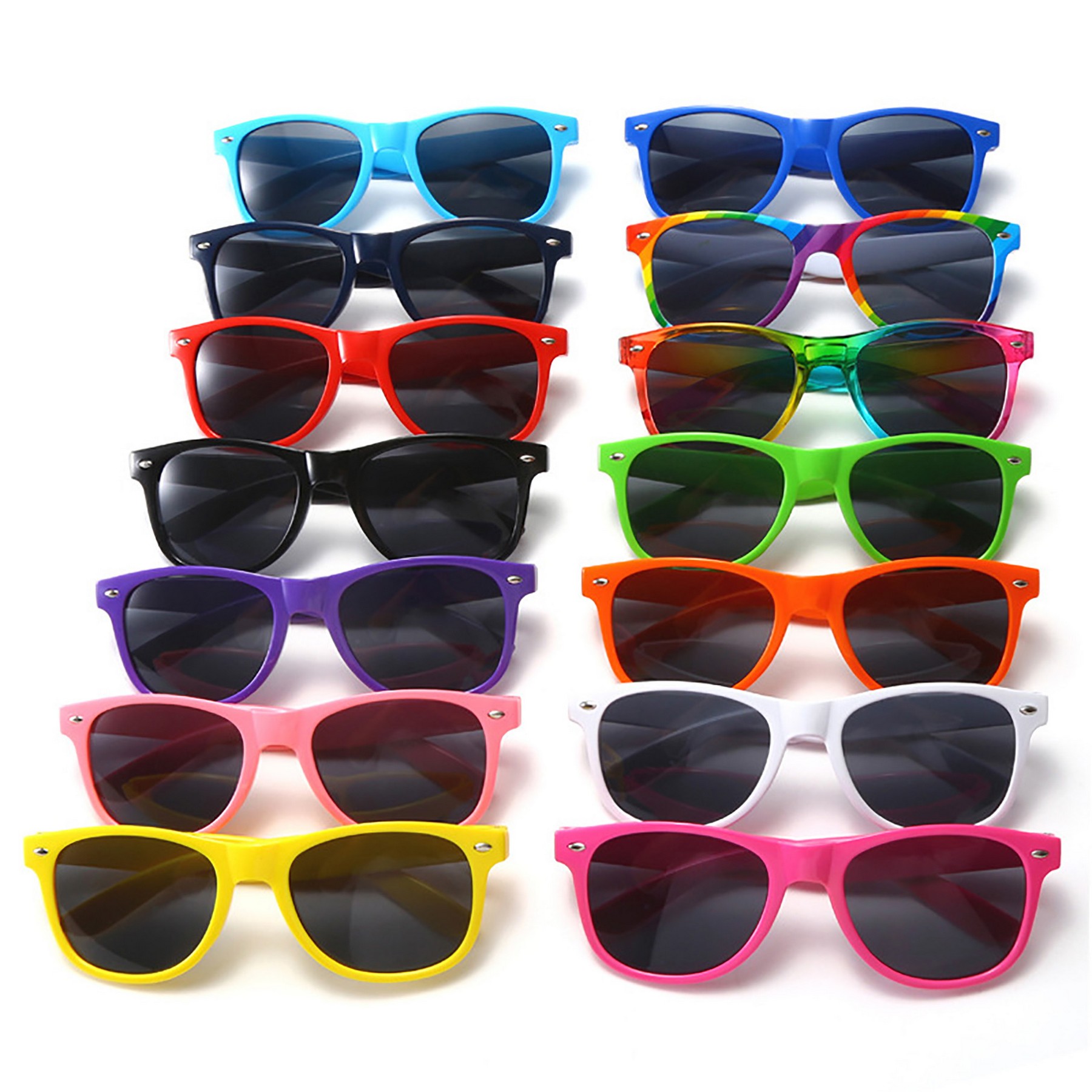 Rainbow party sunglasses